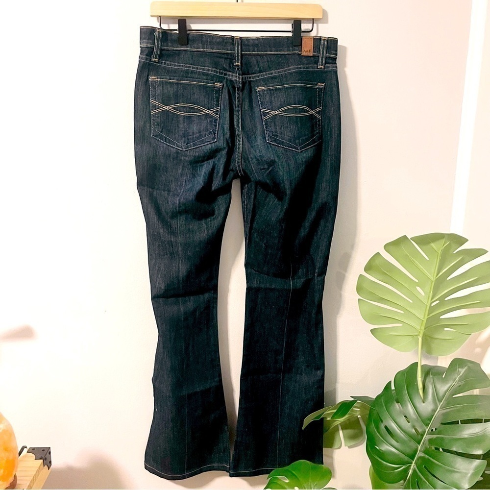 Abercrombie & Fitch Emma Bootcut Stretch Dark Wash Size 4 Long 2000’s